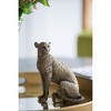 NAYSAYE Party Decoration and Accessories Copper Panther Animal Statue with Elegant Pose for Home Decor, Copper, 3.5"*6.1"*0.9" - 2 of 4