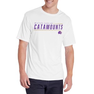 Western Carolina University Collegiate Sleek Men's Sport Active T-Shirt, White, 2X-Large - 1 of 4