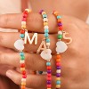 Turandoss Colorful Beaded Initial Necklaces for Girls Women, Gold Choker Necklace for Teen Girl, Teen Girl Gifts Trendy Stuff, Gifts for Girls 8-18 - 2 of 4