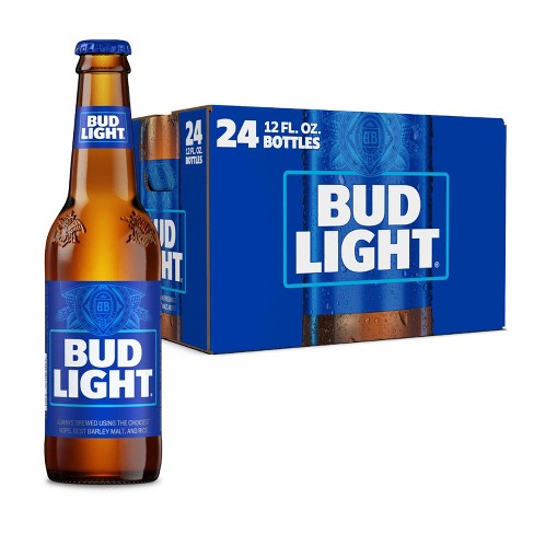 Bud Light Beer - 24pk/12 fl oz Bottles - image 1 of 4