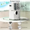 ZAFRO 12,000 BTU Portable Air Conditioners Cool Rooms up to 550 Sq.ft, Portable AC with Cool&Fan&Dehumidifier&Sleep,  White - 4 of 4
