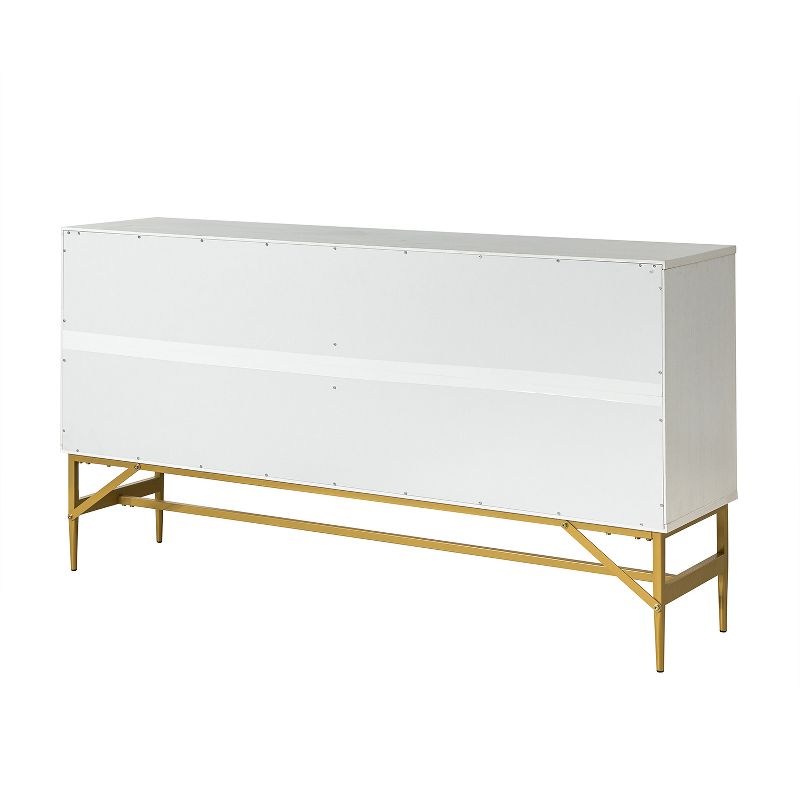 Uirich 65'' Wide Modern Sideboard Storage Cabinet with Adjustable Shelves| KARAT HOME, 5 of 11