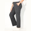 Catherines Cloud Knit Straight Leg Pant - 4 of 4