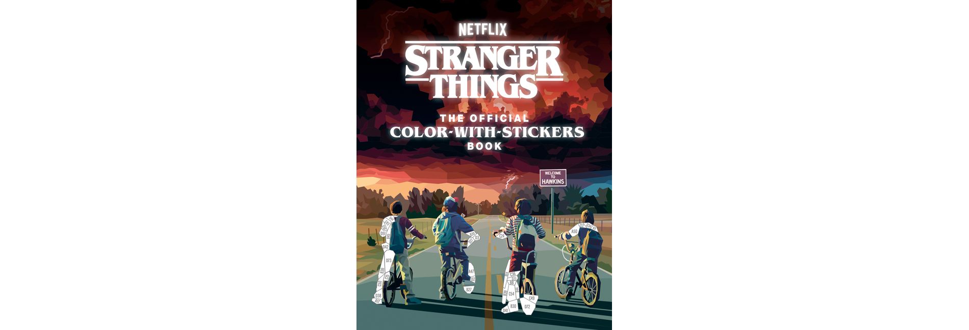 Stranger Things: The Official Color-with-Stickers Book