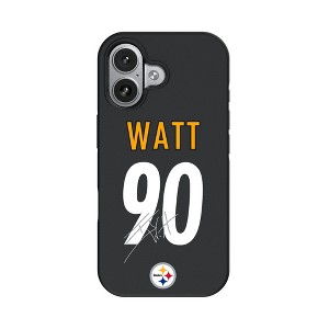 NFL Pittsburgh Steelers Players Game Tactic Bump Cell Phone Case for Apple iPhone 17 Series - 1 of 4