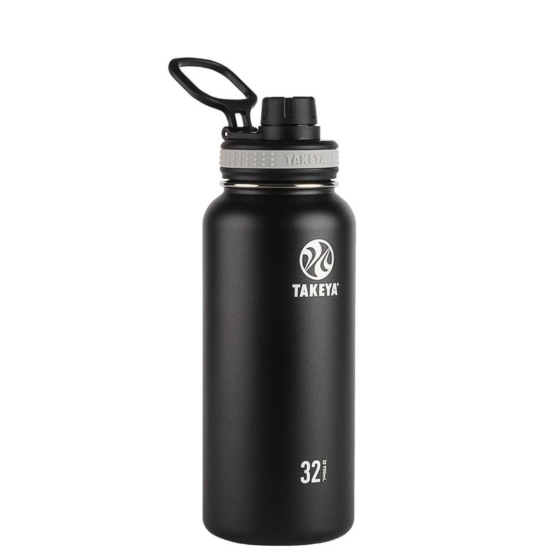 Takeya 32oz Originals Insulated Stainless Steel Water Bottle with Spout Lid, 1 of 9