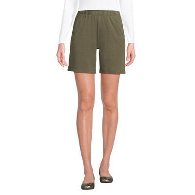 Lands' End Women's Sport Knit High Rise Shorts