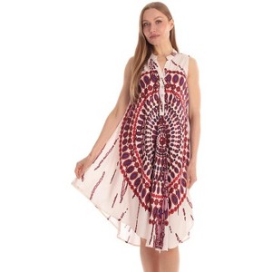 Riviera Sun Sleeveless Umbrella Dresses for Women - 1 of 3