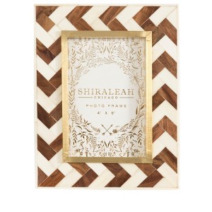 Shiraleah Mansour Chevron 4x6 Picture Frame - 1 of 3