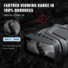 5X Digital Zoom Infrared Night Vision Binoculars 1080P Full, 300M Night Vision Range, Portable Outdoor Camping  Observation Device - 3 of 4
