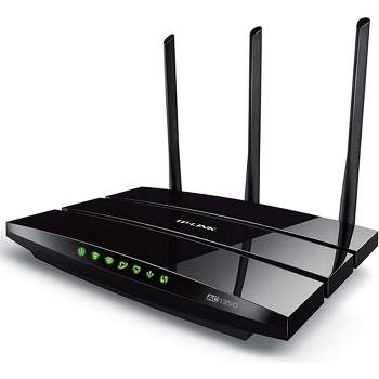 TP-Link AC1350 Wireless Dual Band WiFi Router Archer C59 Black Manufacturer Refurbished