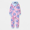 Girls' Lilo & Stitch Union Suit - Pink - 2 of 4