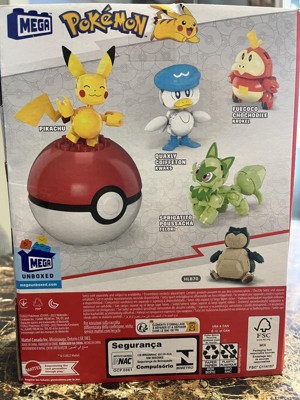 Mega Pokemon Building Kit, Kanto Region Trio With 3 Action Figures - 529pcs  : Target