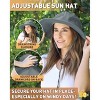 Solaris Neck Flap Wide Brim Sun Hat for Men Women, UV Sun Protection Yard Work Safari Hiking Hat - 4 of 4