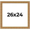 PosterPalooza | Photo Size Contemporary Gold Picture Frame - UV Acrylic, Foam Board Backing, Hanging Hardware - 2 of 4