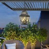 Maggift Outdoor Wall Lights Chandelier Lampshade, Light Fixture Waterproof for Porch Foyer Doorway Front Door, Black, 7.5"*7.5"*18.25" - 2 of 4