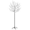 vidaXL Christmas Tree Warm White Plastic, Metal 6 ft - 3 of 4