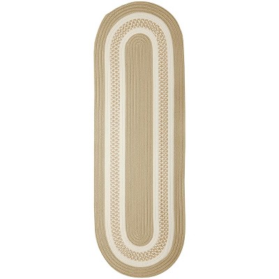 Colonial Mills Crescent Area Rug 2x9 Linen
