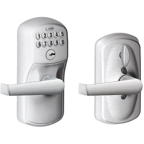 Schlage Fe595 Ply Ela Plymouth Keypad Entry Door Lever Set Target