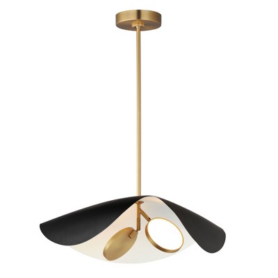 ET2 Lighting Carmen 2 - Light Pendant in  Black/Gold