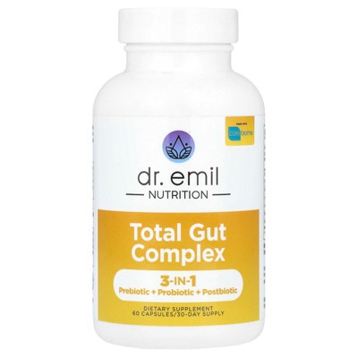 Dr Emil Nutrition Total Gut Complex, 60 Capsules