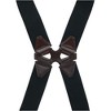 Aisenin Men's Elastic Solid Color Dress Ubee Side Clip Suspenders - 2 of 2