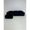 Racxily Cloud Sectional Sofa, L-Shape Chaise Modular Couch with Deep Seat for Living Room & Bedroom - 2 of 4
