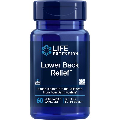 Lower Back Relief by Life Extension  -  60 VegCap
