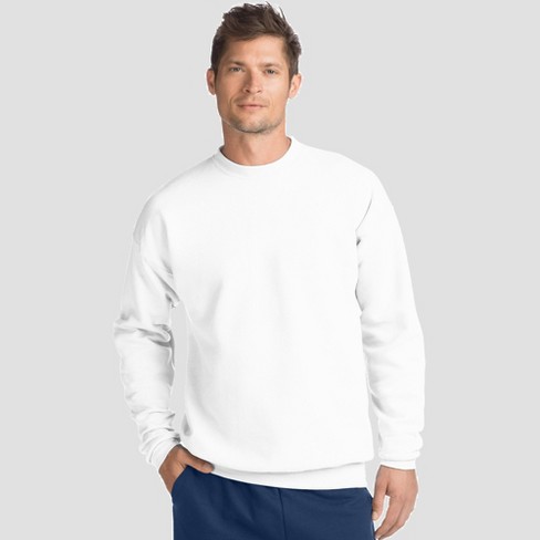 Hanes Ecosmart Men's Fleece Sweatshirt Army Brown 3XL