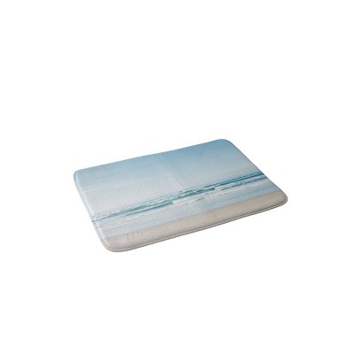 Bethany Young Photography California Surfing Memory Foam Bath Mat Blue - Deny Designs