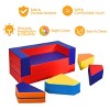 Infans 4-in-1 Crawl Climb Foam Shapes Playset Softzone Toy Toddler Preschoolers Kids - 4 of 4