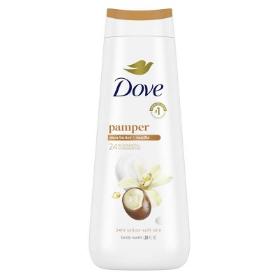 Dove Pampering Body Wash - Shea Butter & Vanilla - 20 fl oz