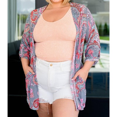 Women's Lizzy Cardigan - Plus - Dear Scarlett