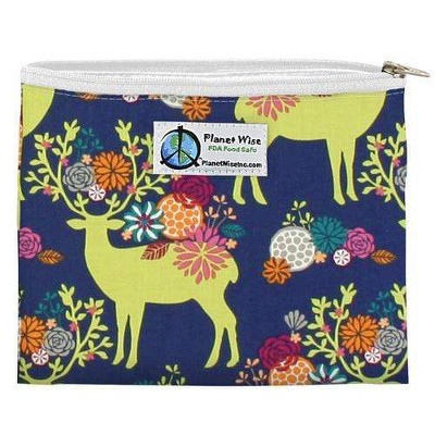 Planet Wise Reusable Zipper Sandwich Bag - Caribou Bloom, Multicolored