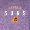 NBA Phoenix Suns Women's Burnout Crew Neck Fleece Sweatshirt - XL - 4 of 4