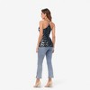 Anna-Kaci Women's Casual Leopard Print Spaghetti Strap Soft Racerback Tank Top for Casual Looks - 4 of 4