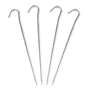Stansport 7" Aluminum Tent Stakes - 4 Pack - 1 of 3