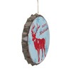 Northlight 12" Blue and Red Happy Holidays Christmas Wall Decor - 3 of 4