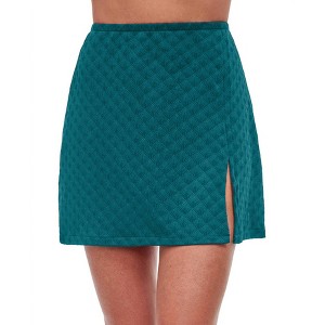 Women's Textured Cover Up Mini Skirt With Slit - Gottex - 1 of 3