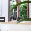 Merrick Lane Set of 10 Wall Mount or Tabletop Magnetic Chalkboards with Folding Metal Legs - 4 of 4