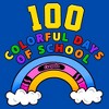 Boy's Crayola 100 Colorful Days of School  T-Shirt - Royal Blue - Large - 2 of 4