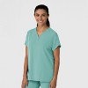 Wink Nova Women's Drop Shoulder Boxy Scrub Top - 3 of 4