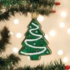 Old World Christmas 4.0 Inch Christmas Tree Sugar Cookie Ornament Green Icing Decorated Tree Ornaments - 3 of 3
