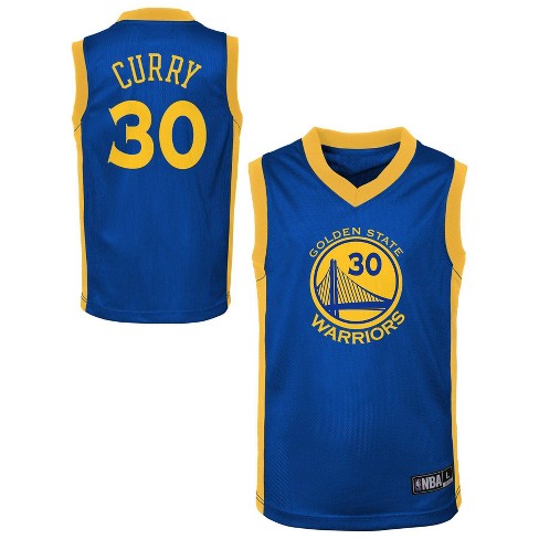 Youth Kids Steph Curry Basketball Uniform - Jersey & Shorts - Warriors -  Boys Size 2T