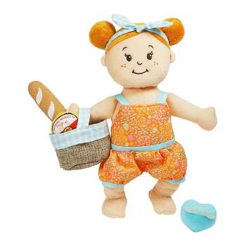 Manhattan Toy Wee Baby Stella Al Fresco 12" Soft Baby Doll Set for Toddlers 12 Months and Up