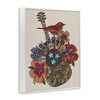 Stupell Industries Nashville Music City Detailed Floral Pattern Guitar Black Framed Giclee Art - 3 of 4