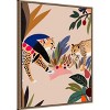 Amanti Art Cheetah Jungle Picnic by Uma Gokhale Framed Canvas Wall Art - 2 of 4
