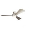 Kichler Lighting Sola 1 - Light Ceiling Fan in  Brushed Nickel - 4 of 4
