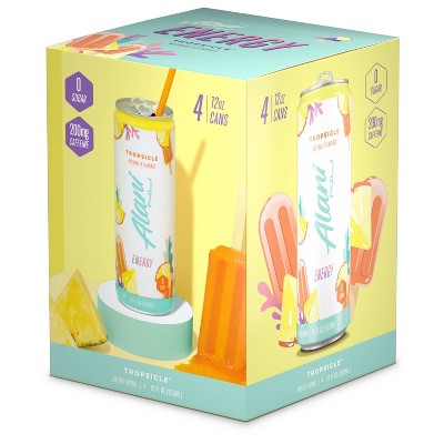 Alani Tropsicle Energy Drink - 12 fl oz Can/4pk