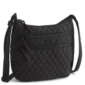 Vera Bradley Women's Outlet Cotton Heritage Trio Zip Hipster Crossbody Bag - 1 of 3